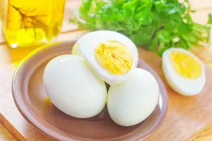 boiled eggs