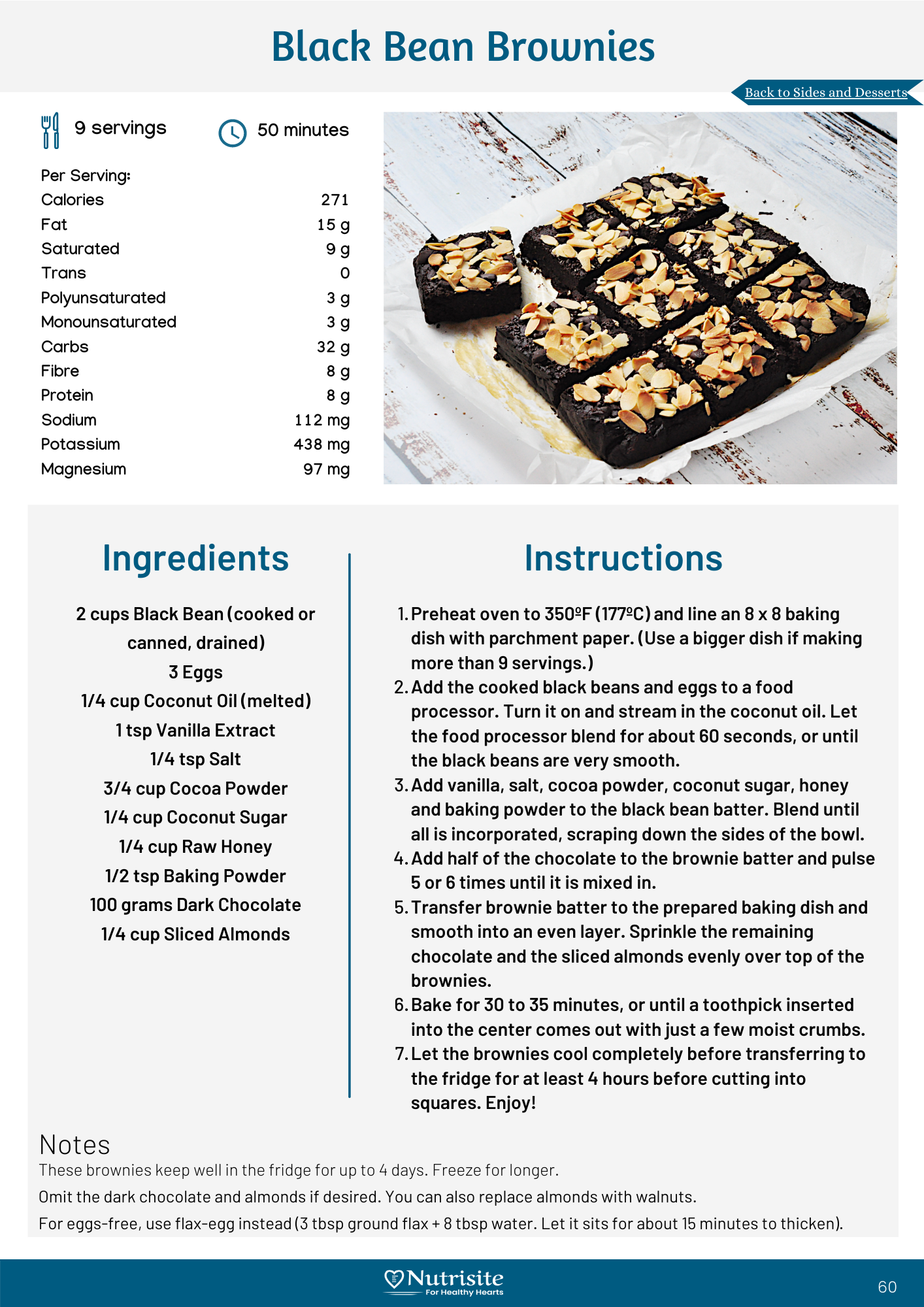 Black Bean Brownies